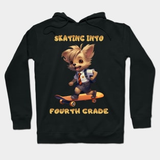 Fourth Grade Chorkie Dog Hoodie